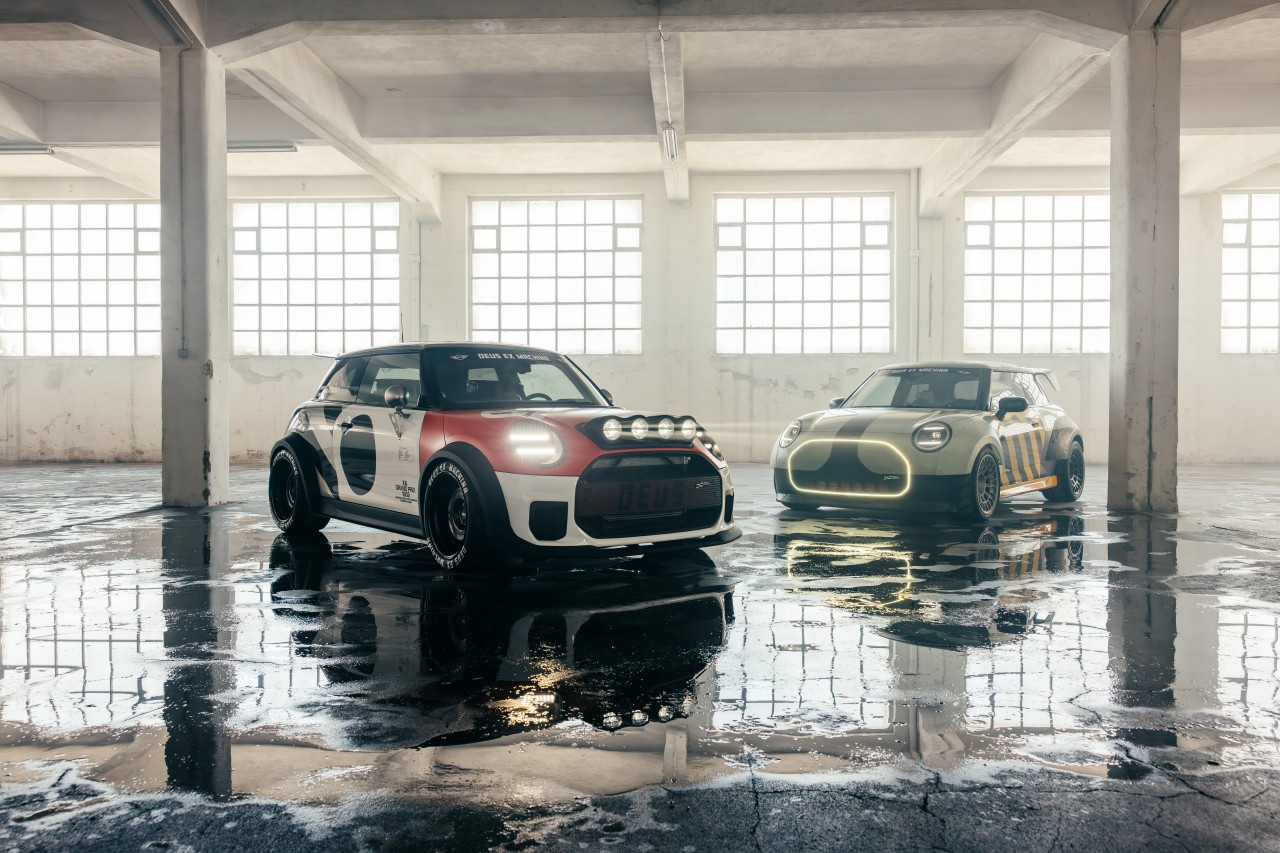 Dua Antusiasme unik, MINI JCW x Deus Ex Machina