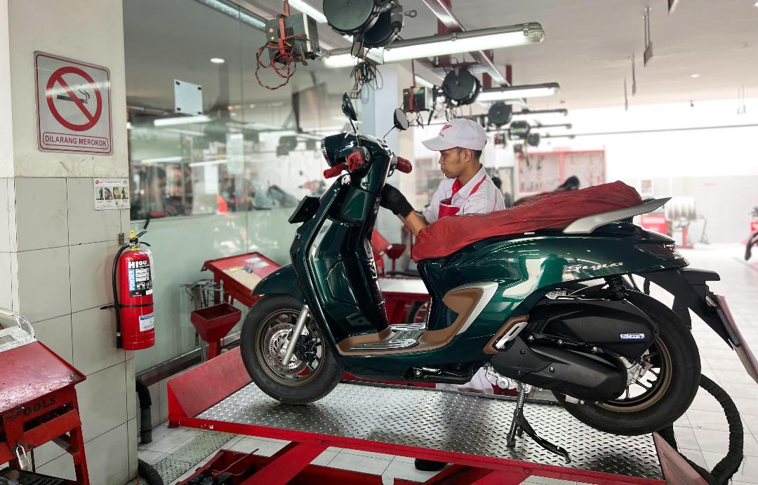 Simak Perawatan Motor Pasca Mudik Lebaran Ala Bengkel Resmi
