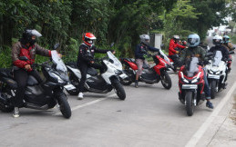 Tempuh Jalur Touring, Peserta Honda Bikers Day 2023 Dibekali Ilmu Safety Riding