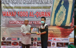 Komunitas Tioci Berbagi Kebahagian di Bulan Ramadan