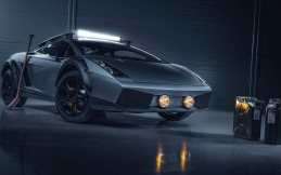 Modifikasi Lamborghini Gallardo Bergaya Off Road