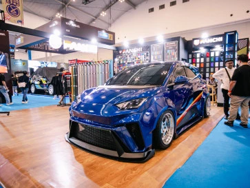 Modifikasi Mobil Listrik BYD Atto 1 Agresif Pakai Wide Body Kit