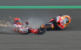 Dua Kali Jatuh Saat Q1 di Sirkuit Mandalika, Marquez: Kami Harus Menyerang
