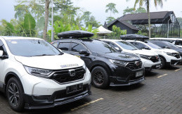 Komunitas Honda CR-V Turbo Indonesia (CTI) Rayakan HUT ke-6 di Karanganyar