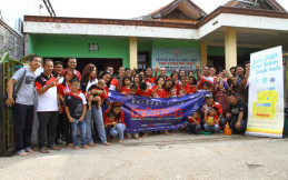 Velozity Rayakan Natal di Panti Asuhan Bekasi