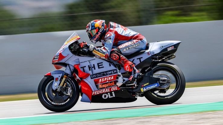 Diggia Kembali Beri Kejutan, Start di Posisi 5 MotoGP Catalunya