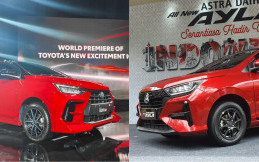 Perbandingan Tampilan Toyota Agya GR Sport dan Daihatsu Ayla R ADS, Lebih Suka Mana?