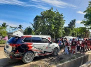 Mitsubishi Kerahkan Mobilnya Bantu Korban Bencana di Indonesia