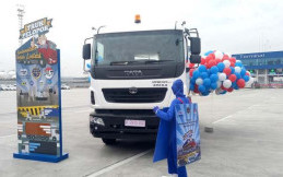 Kemenhub - Aptrindo Deklarasikan Truk Pelopor Keselamatan Berlalu Lintas