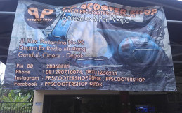 PP Scooter Shop, Tempat Pilihan Cari Onderdil Vespa