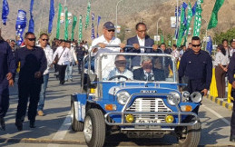 Naik MINI Moke, Menteri PUPR Resmikan Jembatan B.J. Habibie di Dili