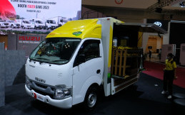 Isuzu dan Sunpride Kolaborasi Hadirkan Traga Khusus Truk Buah di GIIAS 2023
