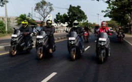 NMax Tour Boemi Nusantara jadi Pembuktian Ketangguhan Yamaha NMax Turbo