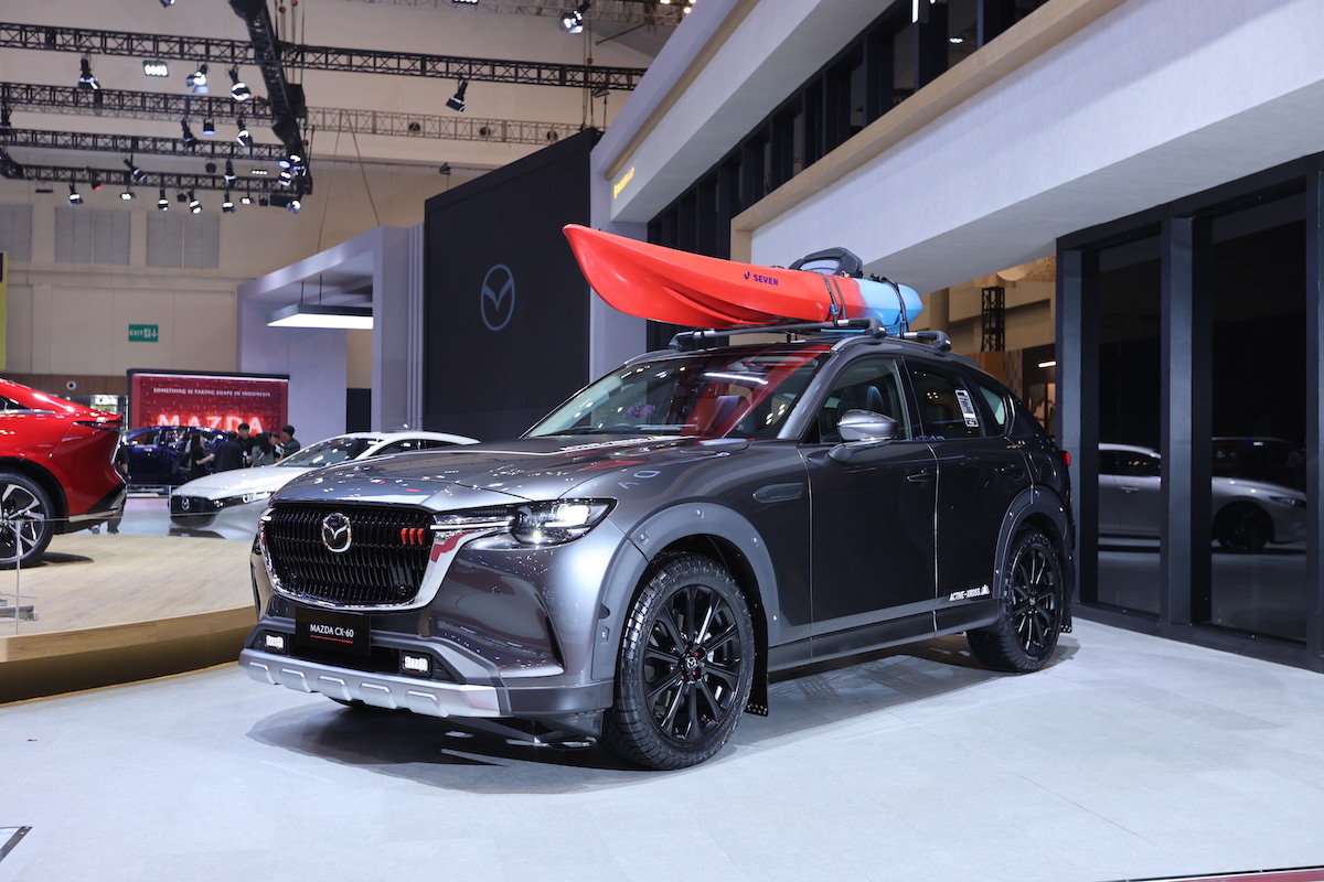 Lupakan SUV Kotak! Mazda CX-60 ACTIVE XROSS Tampil Dinamis dan Elegan di GIIAS 2026