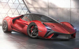 Ferrari Stallone, Konsep 3D Rendering Karya Murray Sharp