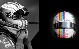 Sebastian Vettel Lelang Helm untuk Amal