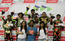 Gerry Setiawan Raih Waktu Tercepat di Pertamax Motorsport Drag Bike Championship 2017 Putaran Satu