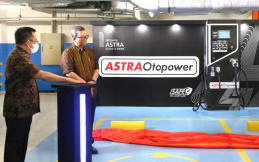 Astra Otoparts Hadirkan Pengisian Baterai Kendaraan Listrik