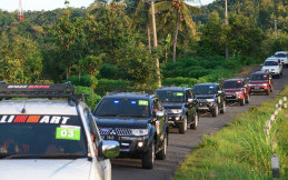 Gandeng Wolfpack dan Bikers Brotherhood, Pajero Owners Community Gelar Charity On The Road