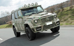 Mansory Sulap Mercedes-Benz G63 Sahara Makin Gagah Bertema Camo