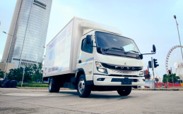 Hong Kong Jadi Pasar Asia Pertama Mitsubishi Fuso eCanter