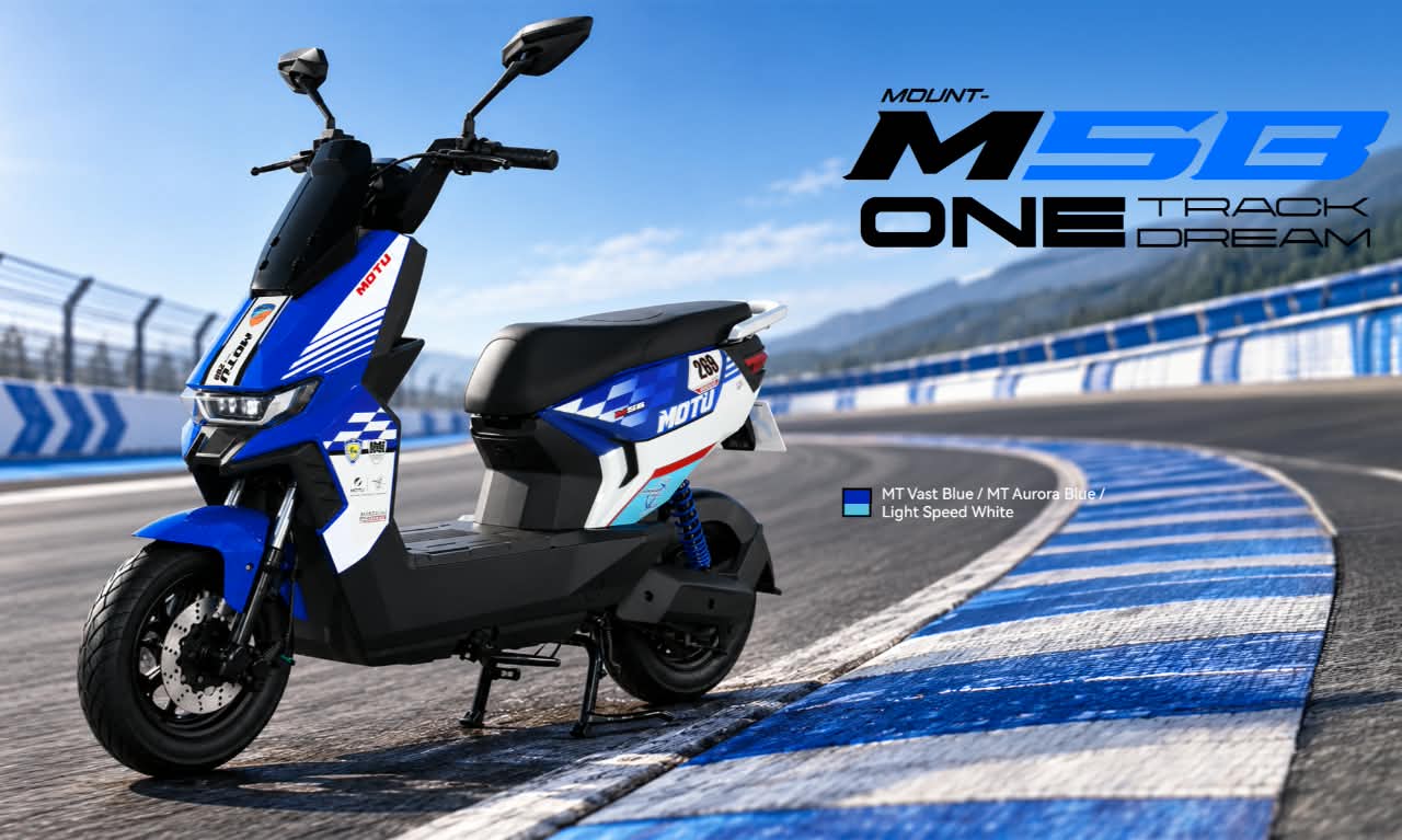 MOTU x Jangkar Biru, Motor Listrik M5B Cikal Pengembangan Sport EV di Indonesia