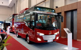 Begini Wujud Bus Listrik E-Navigator Seharga Rp3,8 Mliar Buatan Karoseri Tentrem