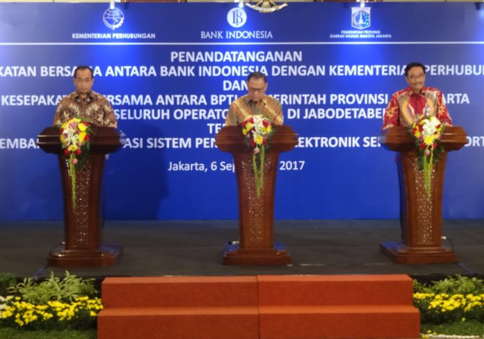 Pembayaran Non Tunai Transportasi di Jabodetabek Diberlakukan Akhir 2018
