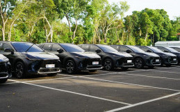 130 Toyota bZ4x jadi Kendaraan Resmi Delegasi WWF Bali 2024