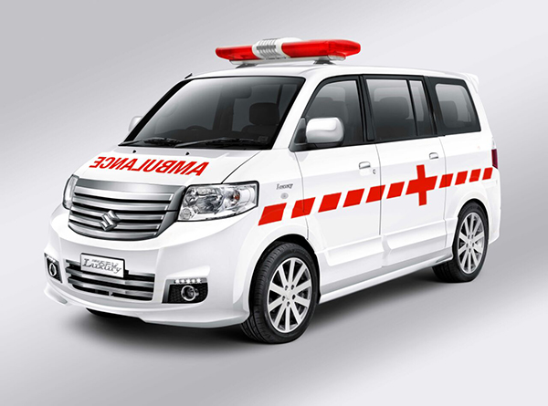 Dukung Hari Kesehatan Nasional, Suzuki Donasikan Ambulans dan 4 Motor
