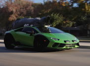 Lamborghini Huracan Sterrato Seharga Rp5 Miliaran Terbang Cari Pohon Natal