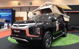 Wah! Banyak yang Naksir Mitsubishi Triton Versi Kamping di GIICOMVEC 2020 