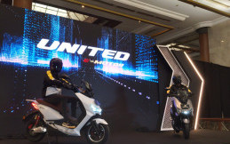 United E-Motor Meluncurkan Skutik Listrik TX3000 Dan TX1800