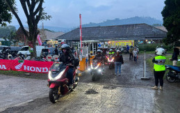 Bikers Nocturnity Riding Komunitas HPCI Jawa Barat, Begini Keriuhannya