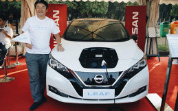 Boyong Leaf dan e-Power, Nissan Kampanyekan Mobil Listrik di Monas