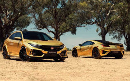 Honda Australia Merayakan 50 Tahunnya dengan Kendaraan Emas 