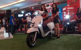 Kymco Menjual Ratusan Motor di IIMS 2019,  Like 150i Sumbang 70%