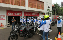 Motor Peserta Touring Jakarta - Pangandaran Akan Dibekali Tempat Sampah