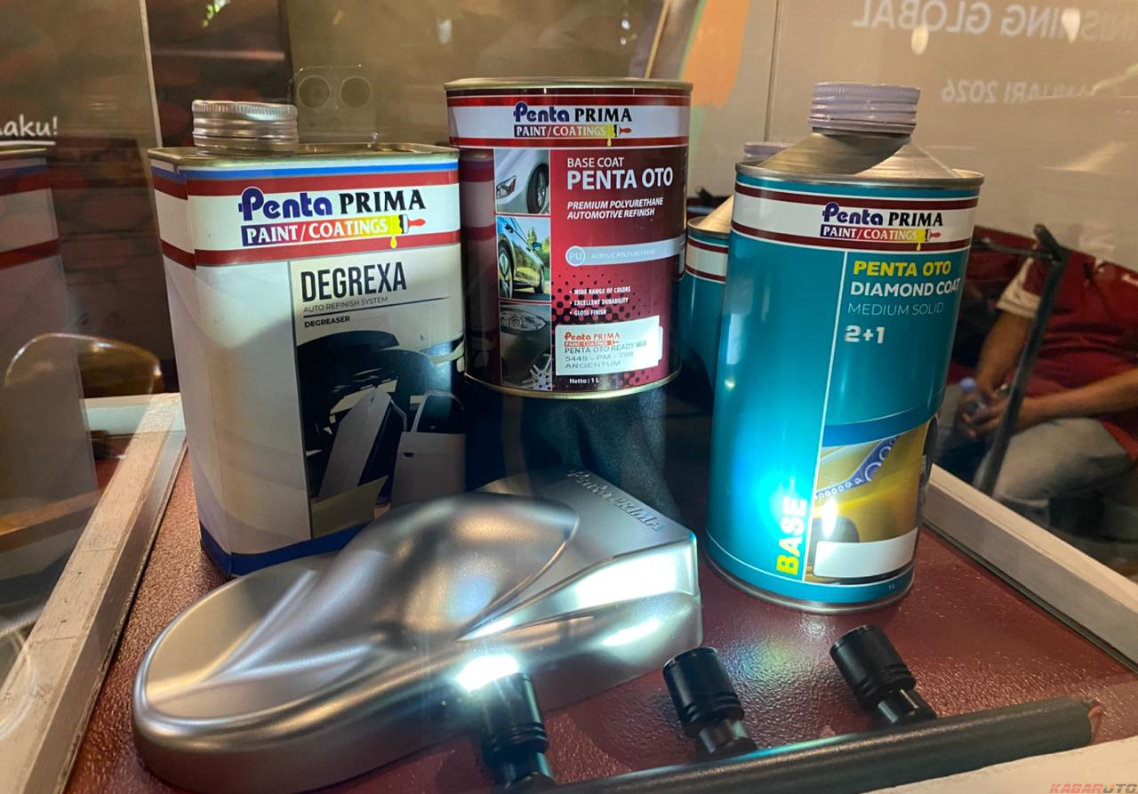 Merek Cat Penta Luncurkan Empat Produk Pengecatan Motor dan Mobil