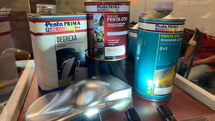 Merek Cat Penta Luncurkan Empat Produk Pengecatan Motor dan Mobil