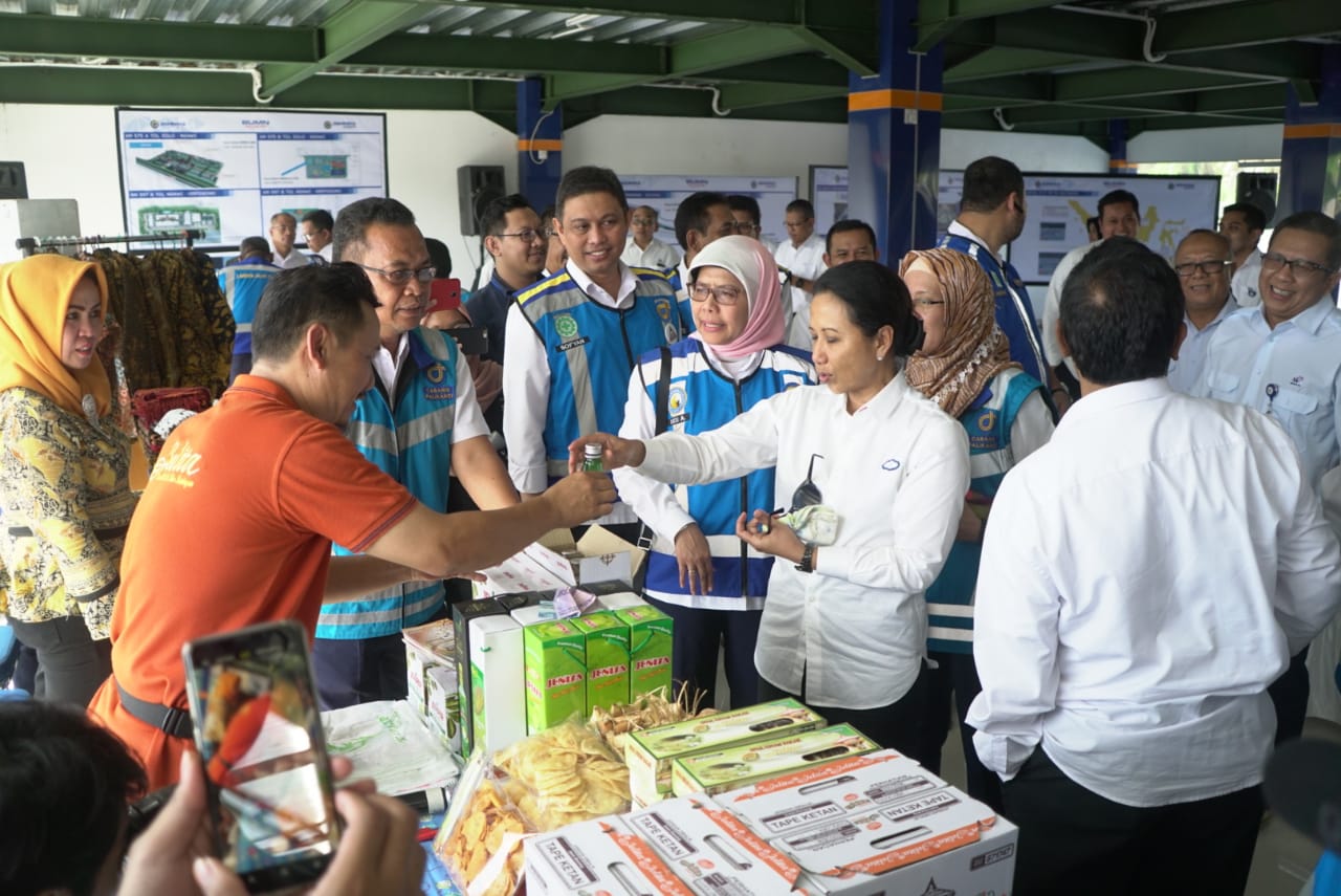 Menteri BUMN kunjungan Jasa Marga