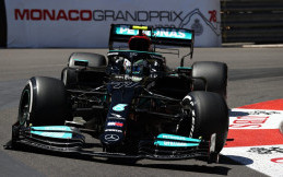 Akibat Mur Ban, Valtteri Bottas Tidak Finis di Monako