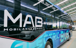 Intip Keunggulan Bus Listrik MAB yang Diperkenalkan Moeldoko