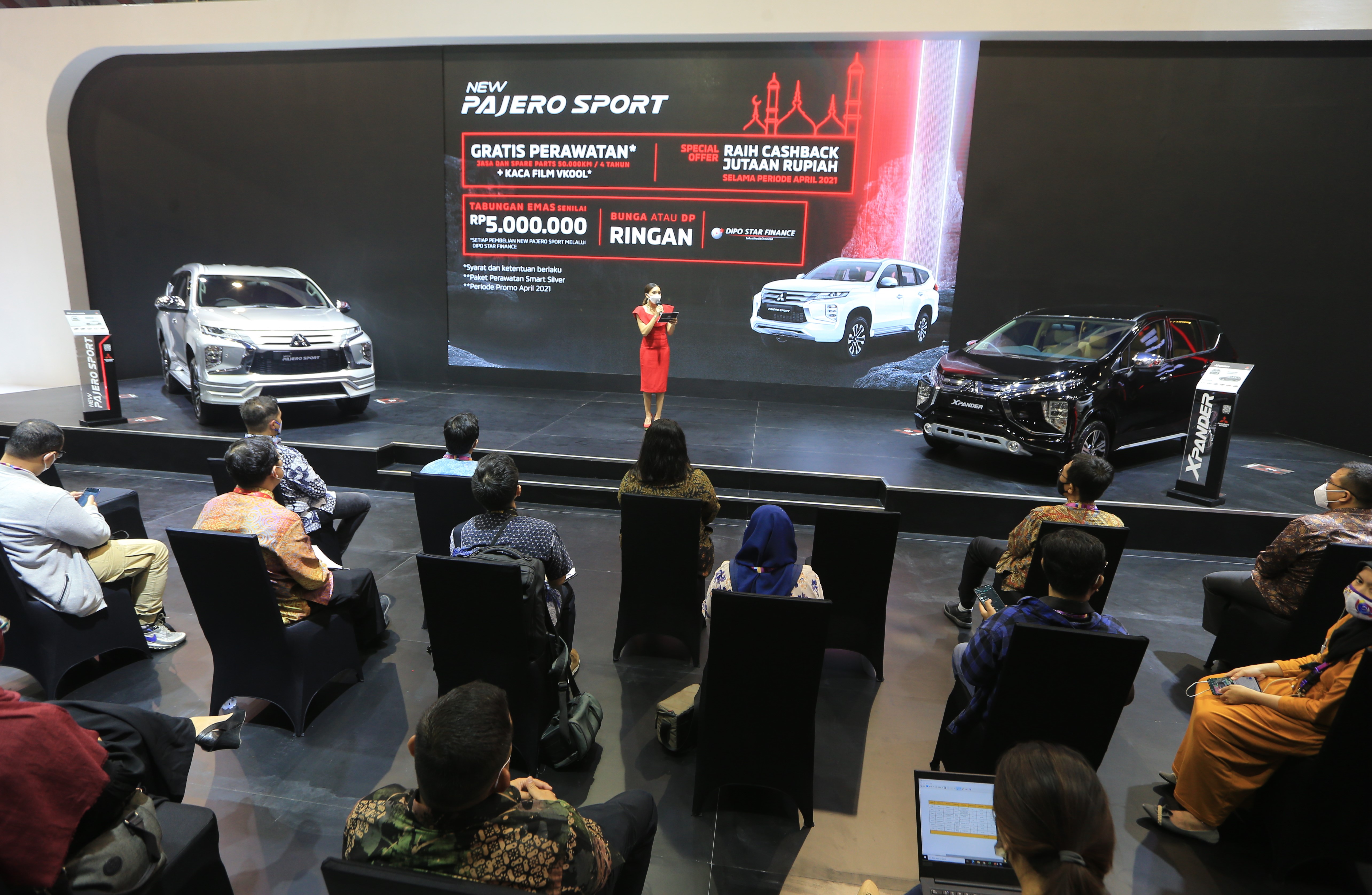 Mitsubishi Xpander Diharapkan Dominasi SPK di IIMS Hybrid 2021