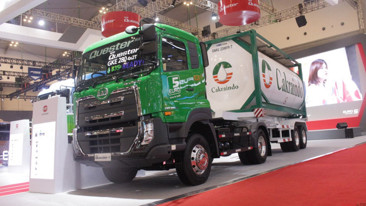 UD Quester GKE 280 Jadi Truk Andalan Bisnis PT Cakraindo Mitra International