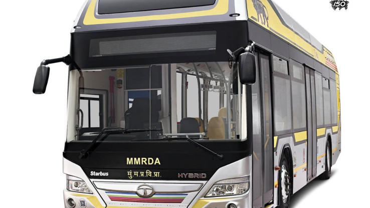 Mengenal Tata Starbus Hybrid Electric Bus yang 