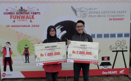 Honda Genuine Parts Short Movie Competition ke 2 Lahirkan Sineas Muda dari Siswa SMK