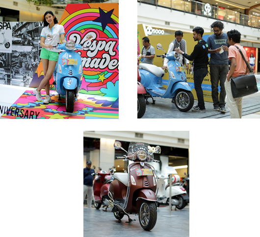 Piaggio Sapa Pengunjung Pondok Indah Mall Bawa Promo Menarik