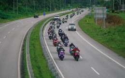 Komunitas Big Max Indonesia Touring ke Malaysia dan Brunei Darussalam