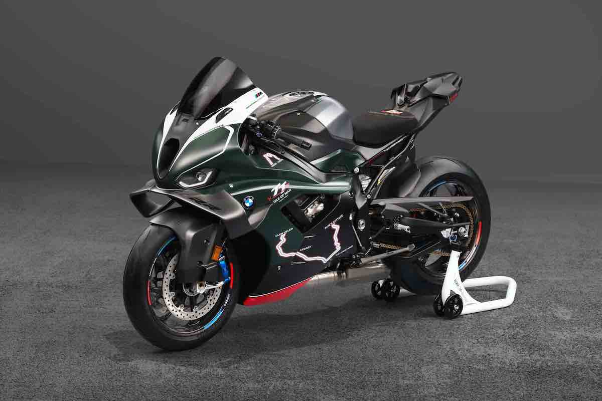 BMW M 1000 RR Limited Edition Isle of Man TT Dirilis Terbatas 115 Unit